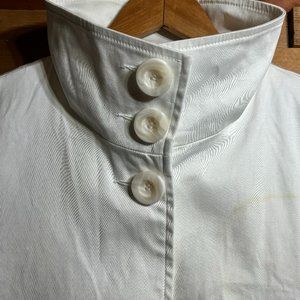 White Swing Coat